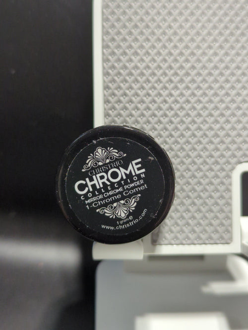 Chrome #1 Chrome Comète - Ongles Elaine Lemay