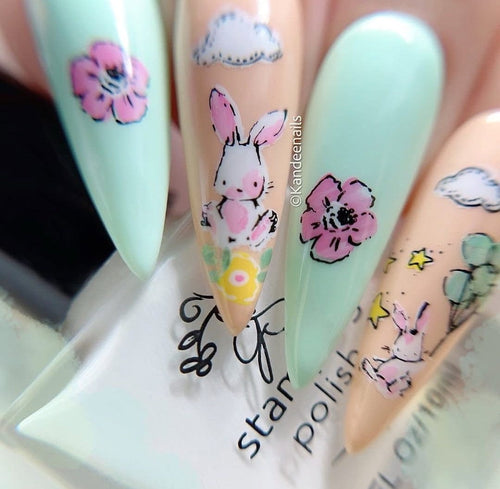 CJS-97 Life in Bloom - Ongles Elaine Lemay