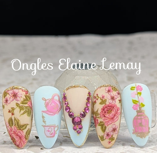 CJS-H-19 I love my Mom - Ongles Elaine Lemay