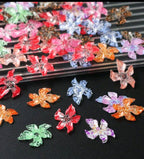 Bijoux Fleurs 3D paquet de 50