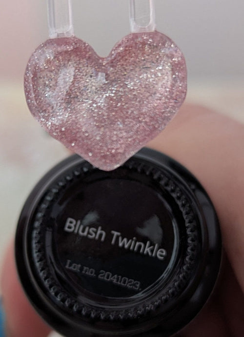 Blush Twinkle - Ongles Elaine Lemay