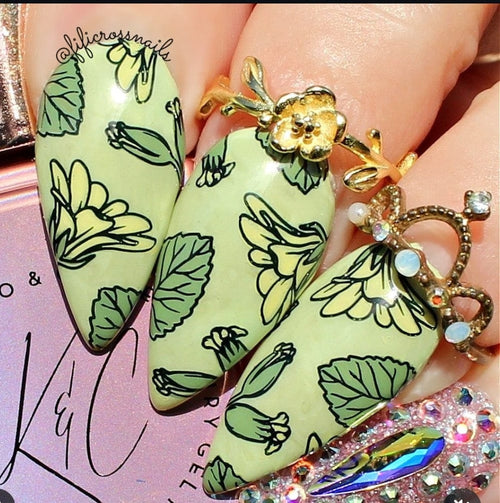 CJS-261 Finest Florals - Ongles Elaine Lemay