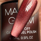 Cherry Mocha - Ongles Elaine Lemay