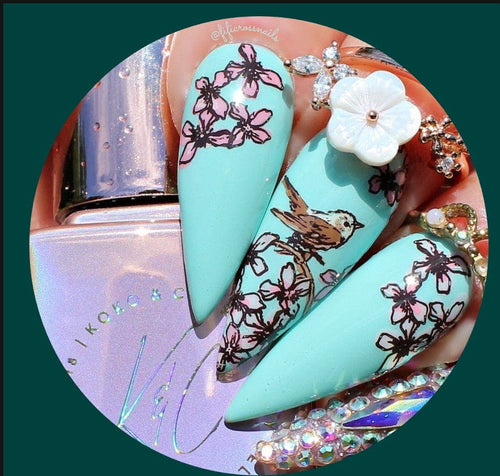 CJS-239 Sweet Tweet - Ongles Elaine Lemay