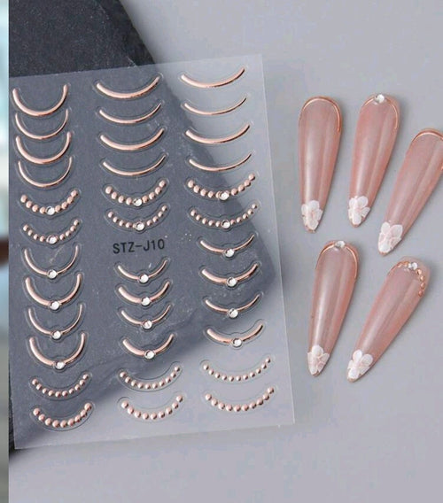 Collant STZ J10 rose gold - Ongles Elaine Lemay