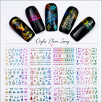Feuille 12 modèles SW-001 collant HOLO