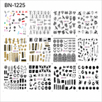 Sheets 12 patterns BN-1225