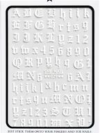 Alphabet #blanc
