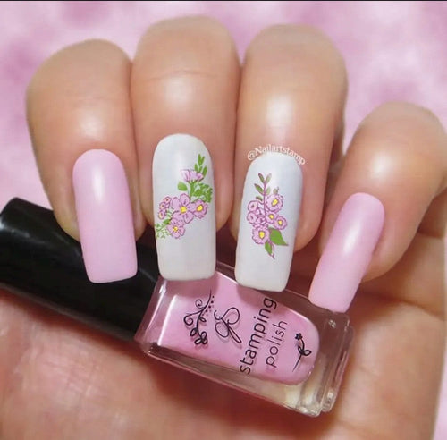 CJS-H-88 Easter Floral - Ongles Elaine Lemay
