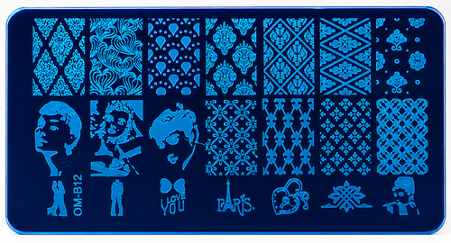 Plaque Stamping #OM-B12