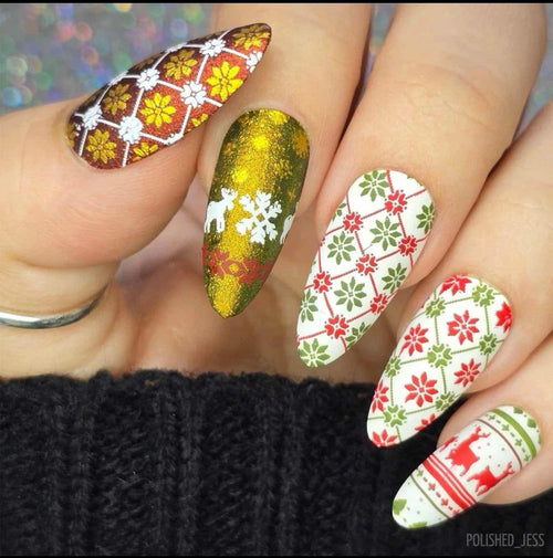 CJS-LE-11 Reindeer Sweater - Ongles Elaine Lemay