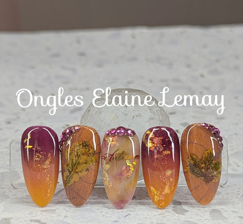 CJS-318 Graceful leaves