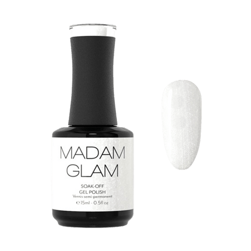 Shimmer White - Ongles Elaine Lemay