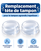 TĂȘte de remplacement pour tampon agrandir / rapetisser - Ongles Elaine Lemay
