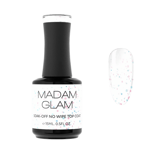 Top coat Glam Sprinkles - Ongles Elaine Lemay