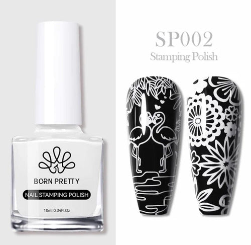 Vernis à stamping SP002 - Ongles Elaine Lemay