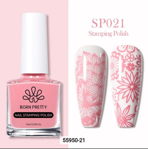 Vernis à stamping SP021 - Ongles Elaine Lemay