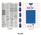 XY AF01 plaque de stamping - Ongles Elaine Lemay