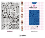 XY AF09 plaque de stamping - Ongles Elaine Lemay