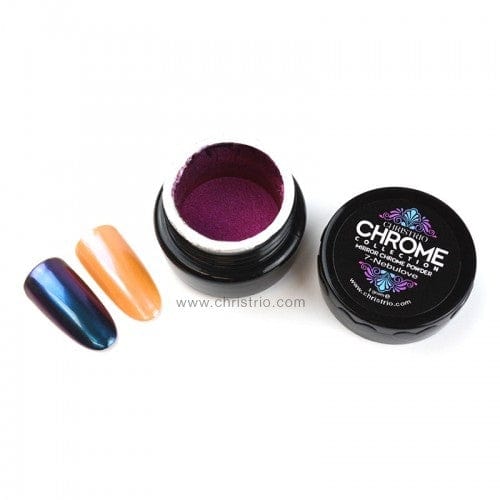 Chrome #7 Nebulove - Ongles Elaine Lemay