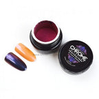 Chrome #9 Dark Matter - Ongles Elaine Lemay