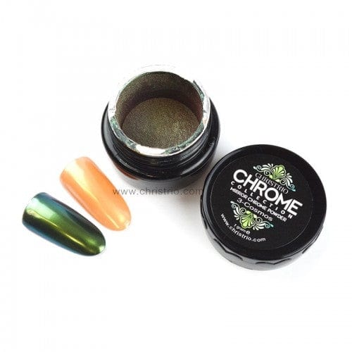 Chrome #3 Cosmos - Ongles Elaine Lemay