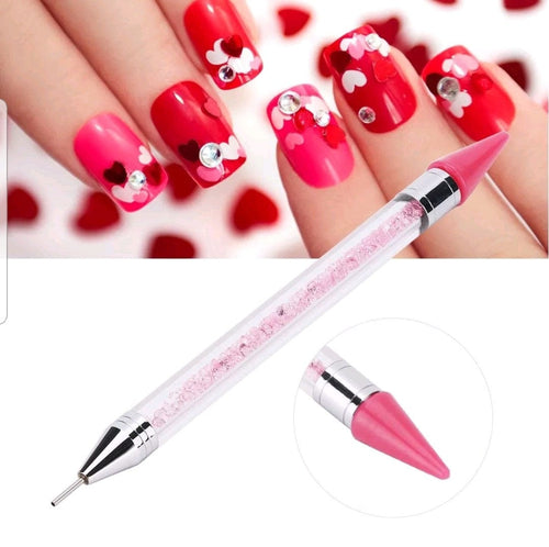 Crayon a pierre style Swarovski - Ongles Elaine Lemay