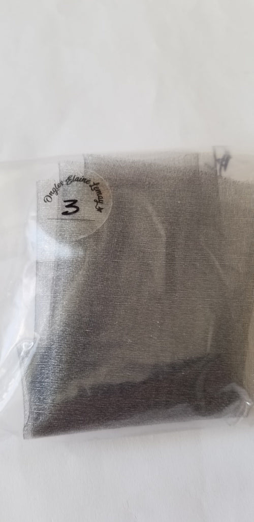 Organza petit morceau - Ongles Elaine Lemay