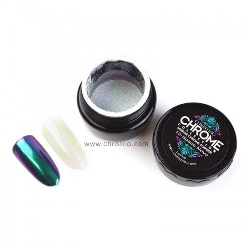 Chrome #12 Space Nova - Ongles Elaine Lemay