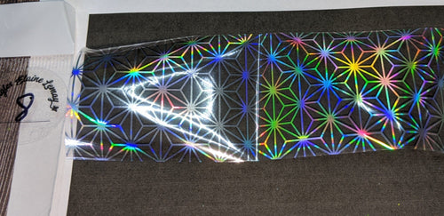 Papier transfert foil à l'unité - Ongles Elaine Lemay