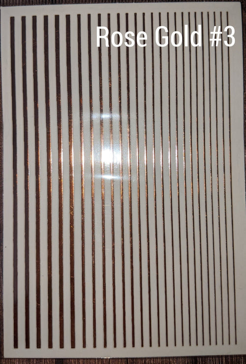 Collant Ligne #03 Rose Gold - Ongles Elaine Lemay