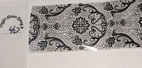 Papier transfert foil à l'unité - Ongles Elaine Lemay