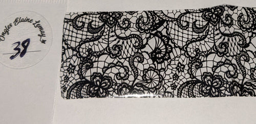Papier transfert foil à l'unité - Ongles Elaine Lemay