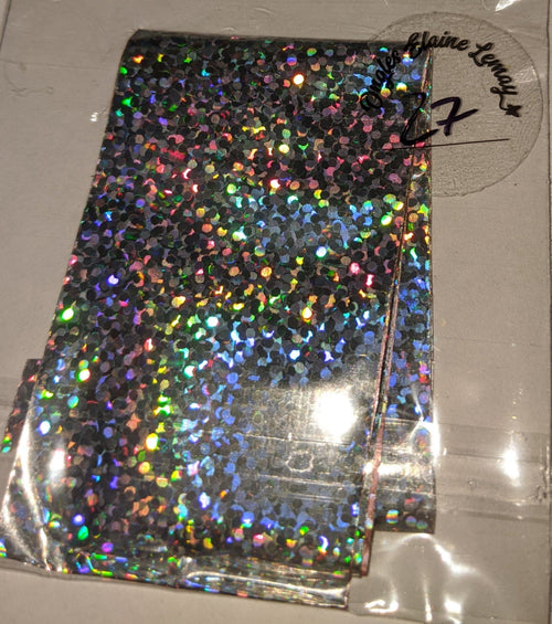 Papier transfert foil à l'unité - Ongles Elaine Lemay
