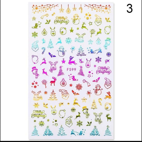 Collant F599 multicolore - Ongles Elaine Lemay