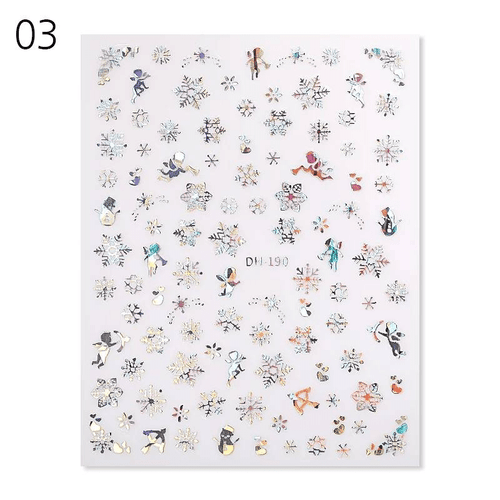 Collant argent #3 - Ongles Elaine Lemay