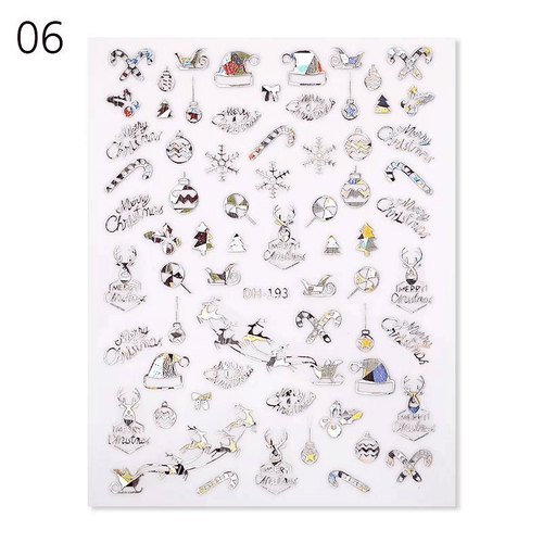 Collant argent #6 - Ongles Elaine Lemay