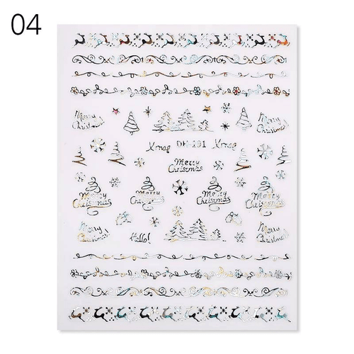 Collant argent #4 - Ongles Elaine Lemay