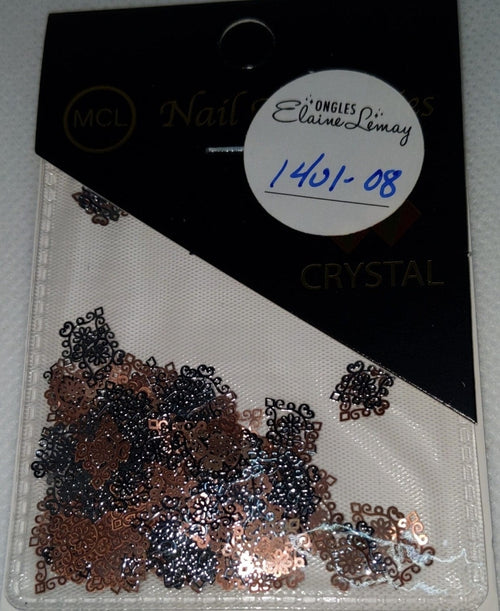 Bijoux central argent #1401-08 - Ongles Elaine Lemay