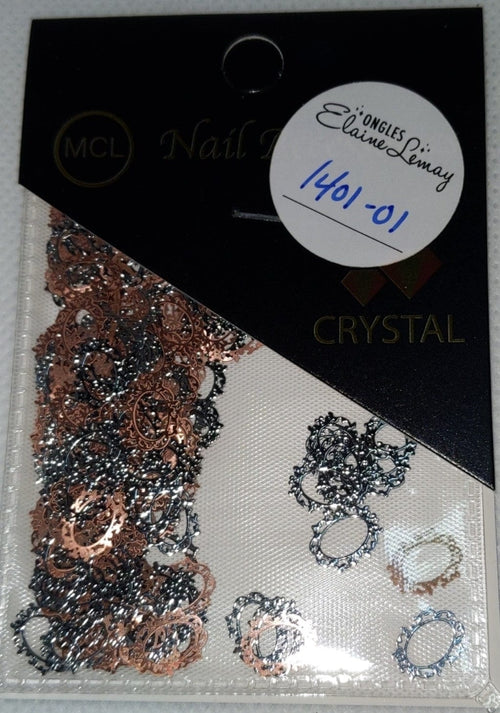 Bijoux central argent #1401-01 - Ongles Elaine Lemay