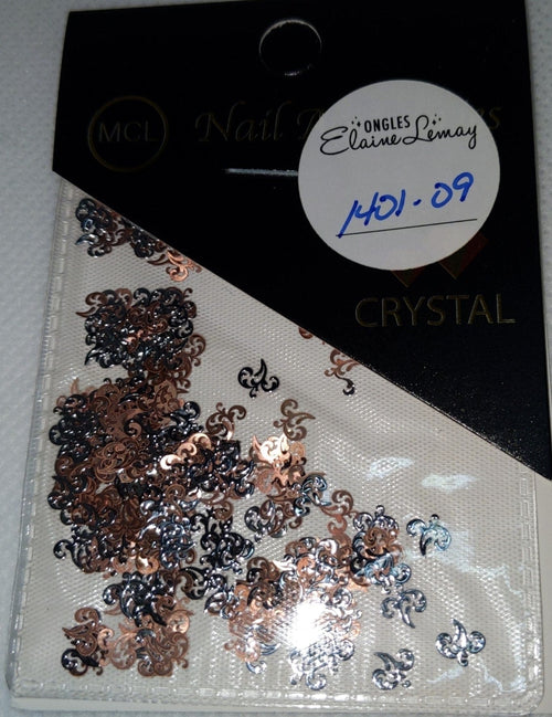 Bijoux central argent #1401-09 - Ongles Elaine Lemay