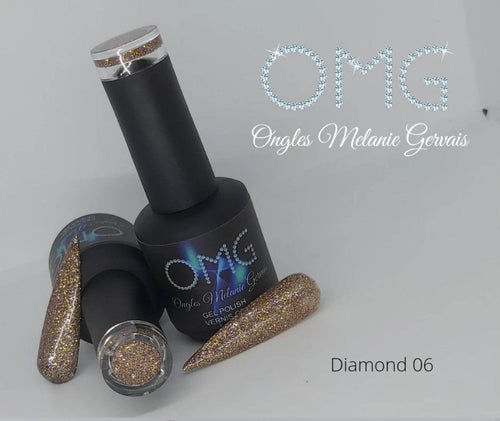 Vernis gel Diamond OMG - Ongles Elaine Lemay
