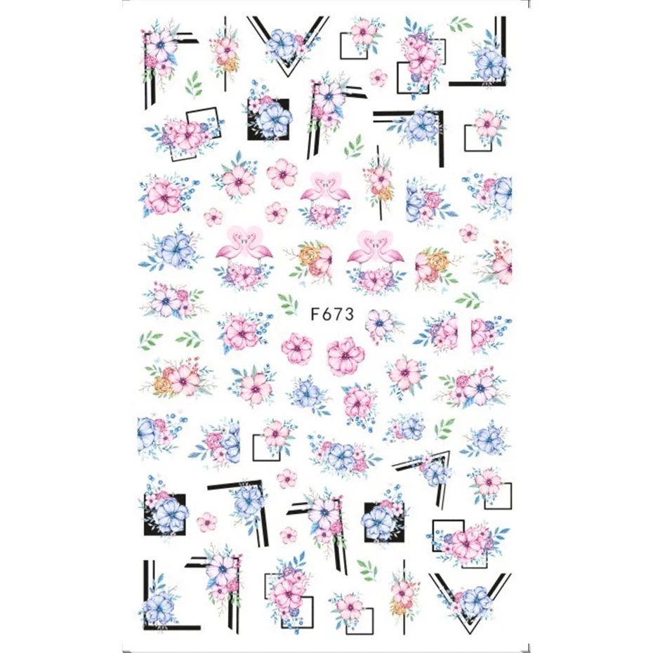 Collant papillons et fleurs