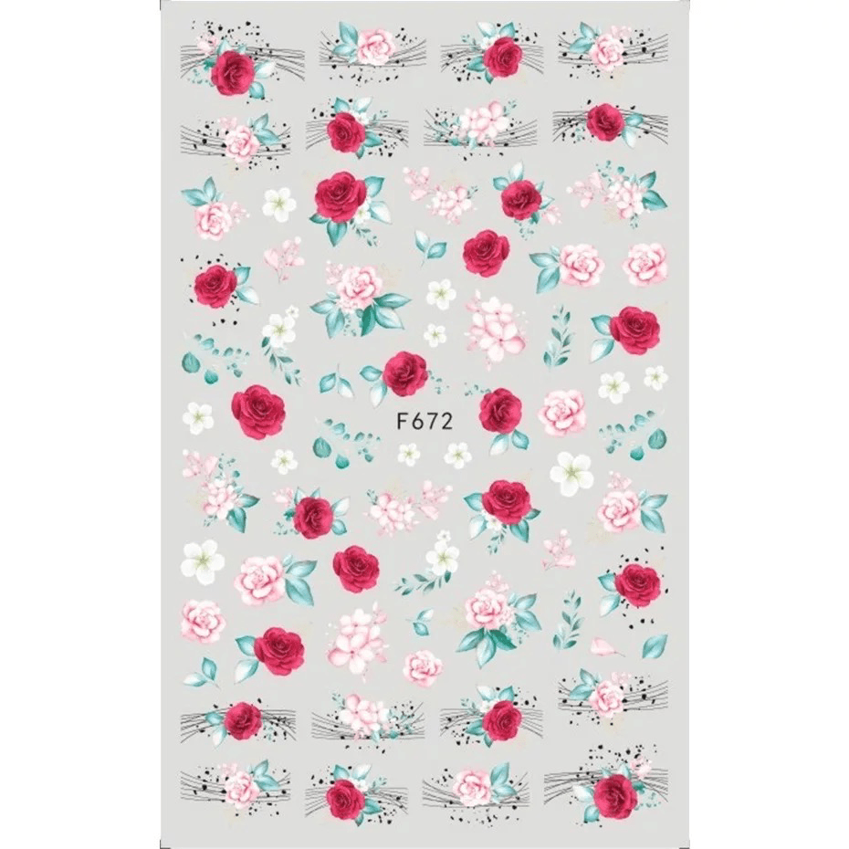 Collant papillons et fleurs