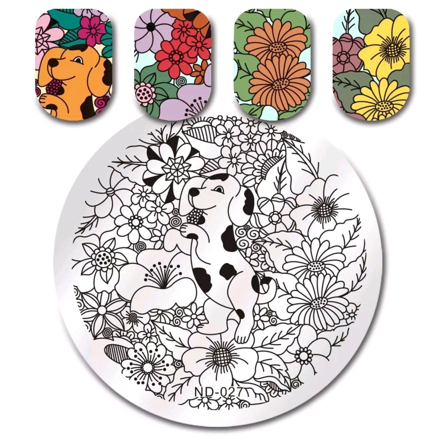 Plaque de stamping petite Nicole Diary