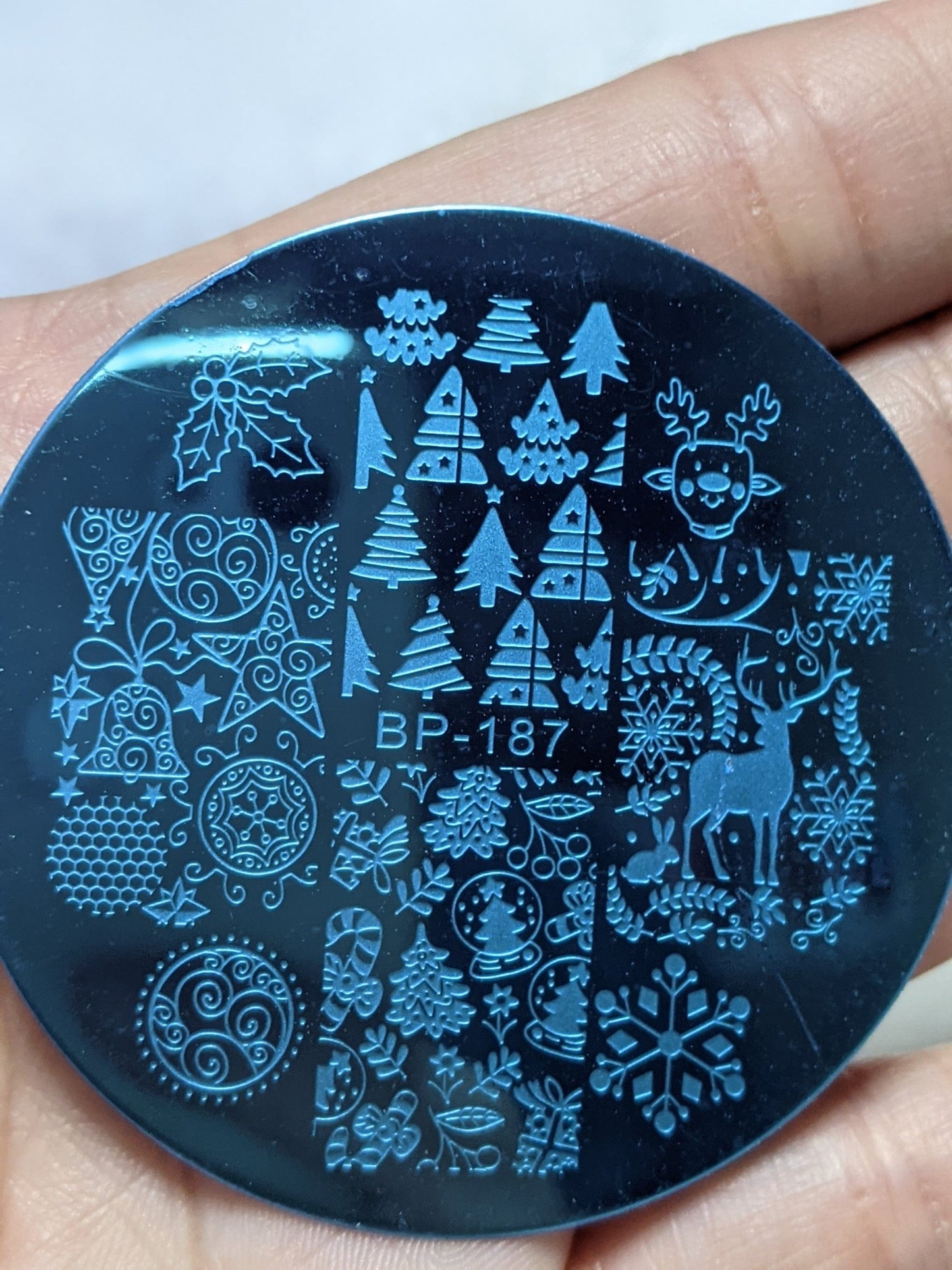 Plaque de stamping petite Born Pretty