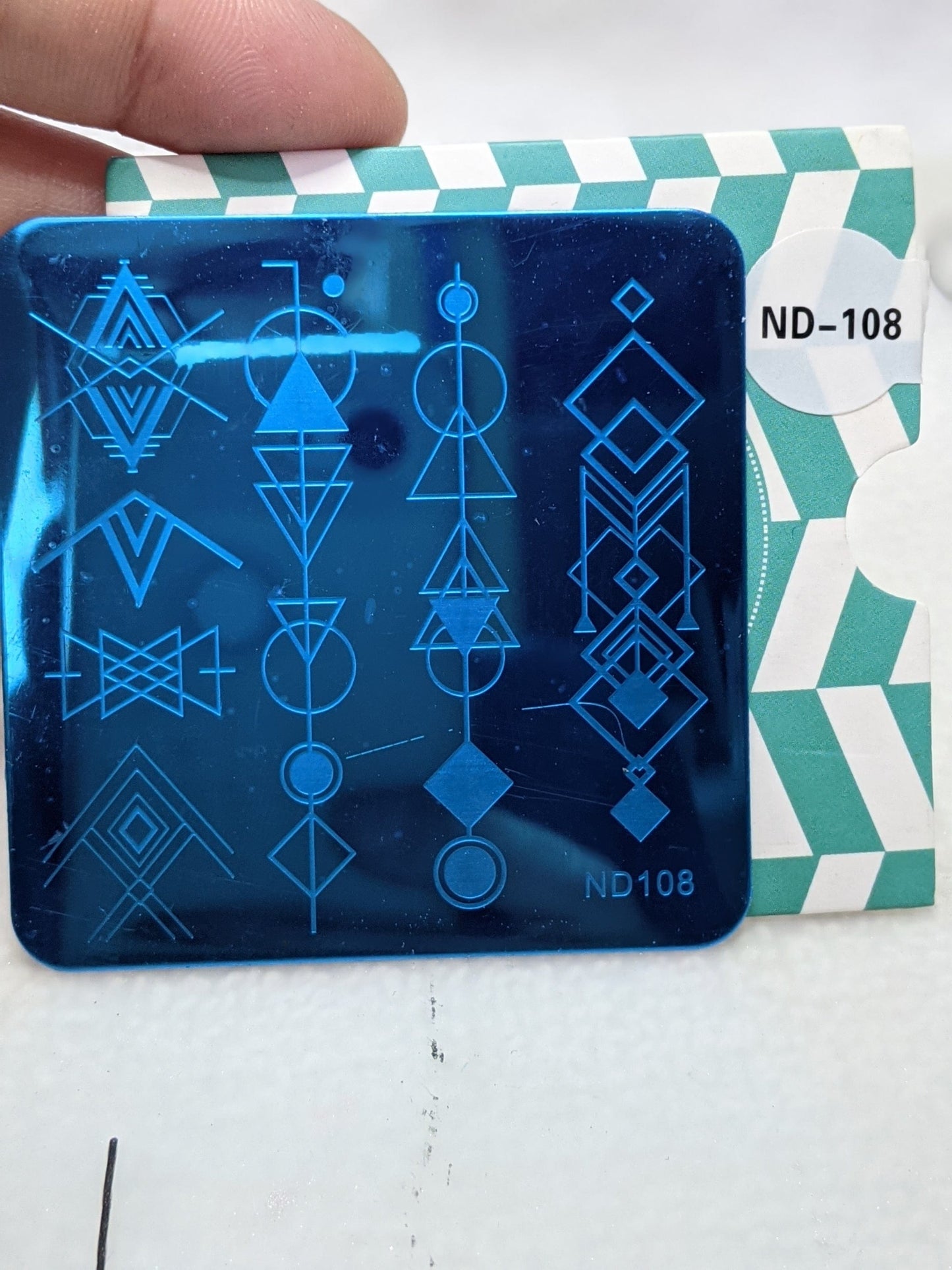 Plaque de stamping petite Nicole Diary