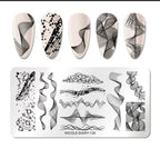 Plaque de stamping Nicole Diary - Ongles Elaine Lemay