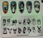 Plaque de stamping Nicole Diary - Ongles Elaine Lemay