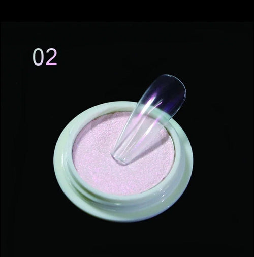 Poudre Aurora #02 - Ongles Elaine Lemay